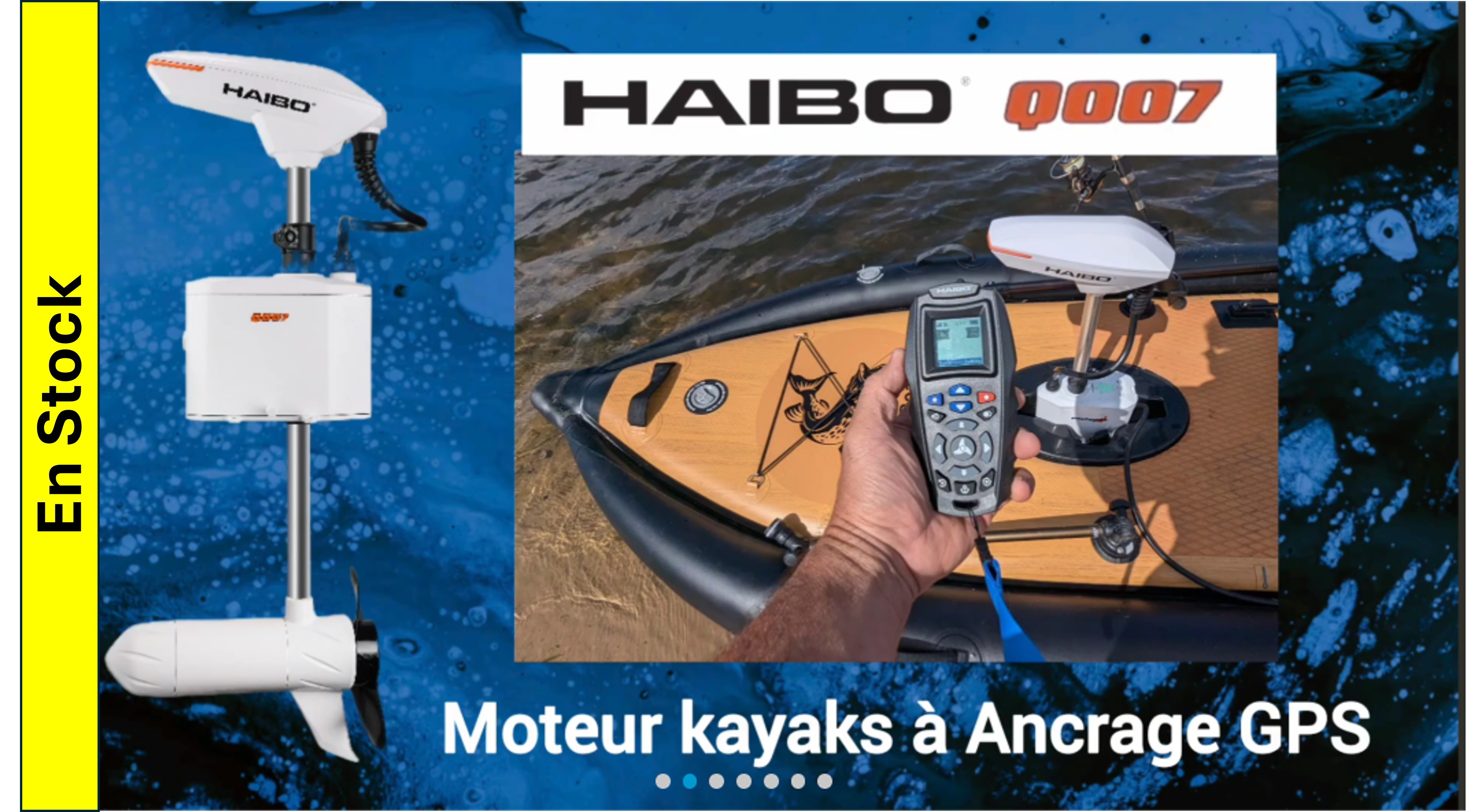 Moteur pour kayak de pêche Haibo Q007